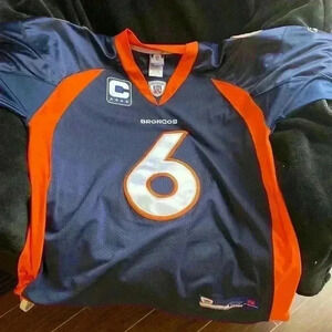 REEBOK  JAY CUTLER DENVER
BRONCOS HOME FOOTBALL JERSEY